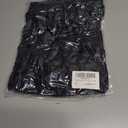 Rooscier Women's Drawstring Elastic High Waist Button Athletic Sweat Shorts with Pockets (Black, XL)