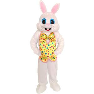 Plush Easter Bunny Costume Rabbit Costume Adult Yellow