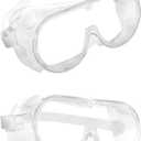 Safety Goggles Eye Protection - Ventilated Anti-Fog Scratch Resistant Eyewear