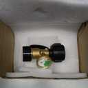 DOZYANT Propane Tank Gauge Level Indicator Leak Detector Gas Pressure Meter Universal for RV Camper, Cylinder, BBQ Gas Grill, Heater and More Appliances-Type 1 Connection