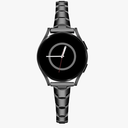 PlusRoc Stainless Steel Band Compatible with Samsung Galaxy Watch 7 6 5 4 40mm 44mm/Watch 6 Classic 43mm 47mm/Watch 4 Classic 42mm 46mm/Watch 5 Pro 45mm, Slim Bracelet Adjustable for Women