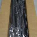 Tension Curtain Rod, 42 to 115 inch Adjustable Heavy Duty Black Shower Curtain Rod For Bathroom Closet Windows