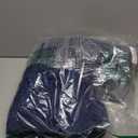 Fivenl 6 Pack Round Cocktail Tablecloth 32"x 43" Spandex Cocktail Table Skirt, Washable Stretch Fitted Table Covers for High Top Bar,Wedding,Party,Events (Navy Blue)