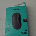 Logitech M185 Wireless Mouse, 2.4GHz with USB Mini Receiver, 12-Month Battery Life, 1000 DPI Optical Tracking, Ambidextrous PC/Mac/Laptop - Swift Grey