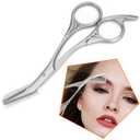 Eyebrow Trimming Scissors with Comb, Gifts For Men Women Stocking Stuffers