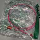 USB Type C to Type C PD Fast Charging Cable Phone Charger High Data Speed Visible Light Up Purple Current Flowing for All USB C Device-39Inches Red