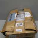 Furnulem White Tall Dresser for Bedroom,Vertical Storage Tower Unit and End Table with 6 Fabric Drawers, Nightstand Furniture with Drawer Organizer in Living Room,Closet,Entryway,Hallyway