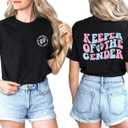 Mama Shirt for Women I Can't I'm Busy Growing A Human Shirt, Funny Pregnancy Shirt (Gray, L)