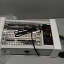 JASUN Radiant Heater Electric Space Heater Fast Heating with Adjustable Thermostat, Portable Indoor Heater with Handle Quiet1250W/1500W for Office Home Garage Bedroom ETL Approved White