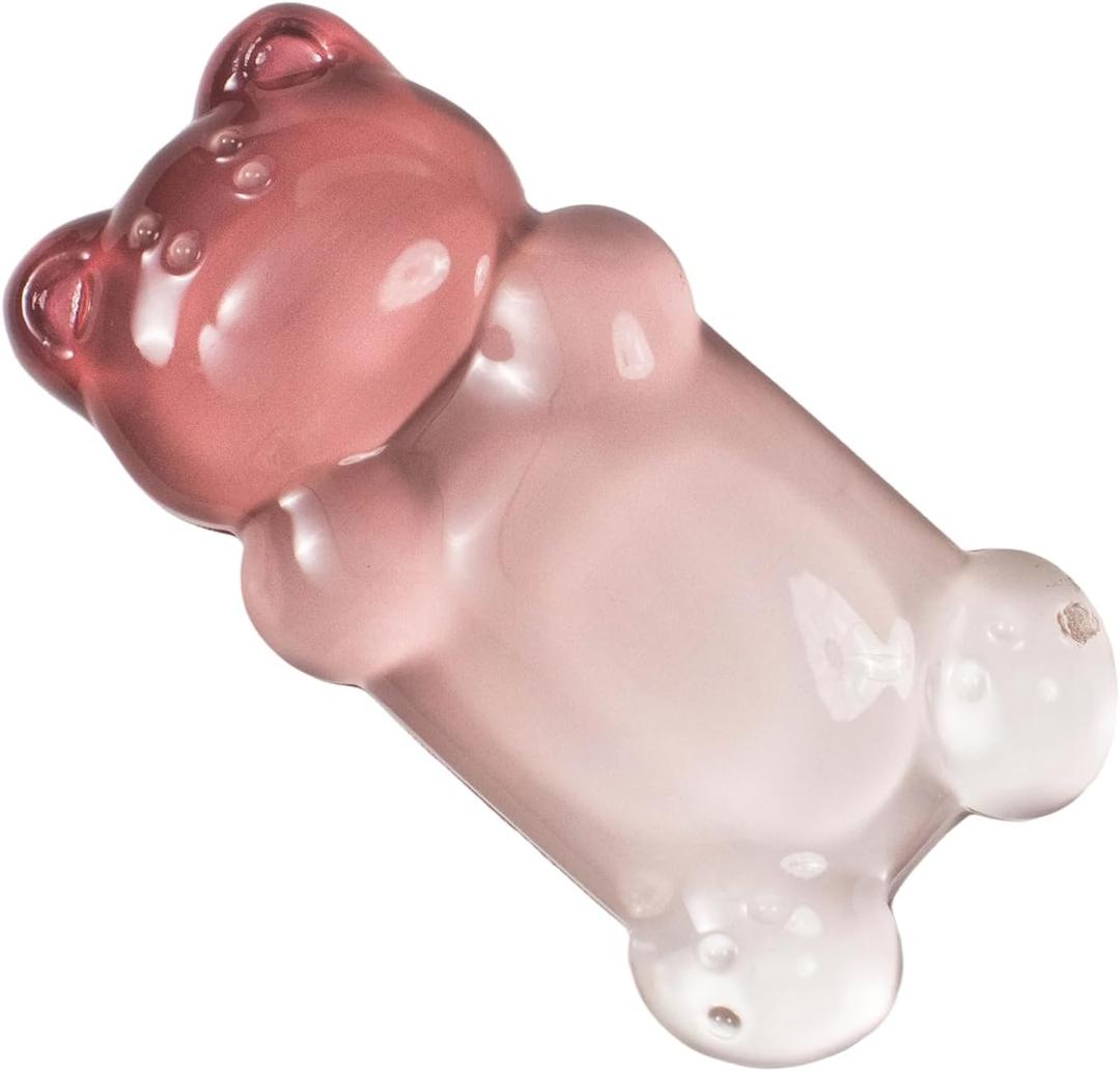 Brown Gel Mouse Wrist Rest Cute Bear Mouse Wrist Rest, Ergonomic Mouse Support, Comfort & Support for Typing and Gaming