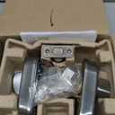 Schlage Plymouth Electronic Keypad Deadbolt Lock, Keyless Front Door Entry, Mechanical Key Backup Included, Satin Chrome, BE365 PLY 626