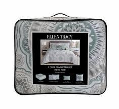 Ellen Tracy 5 Piece Comforter Set King Size , 104x90, 12x16 in