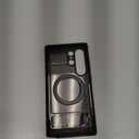 TORRAS Strong Magnetic & Seamless Stand for Samsung Galaxy S25 Ultra Case, Fit for MagSafe, Mil-Grade Drop Protection, Kickstand for Samsung Galaxy S25 Ultra Case, Translucent Back/Black Edge