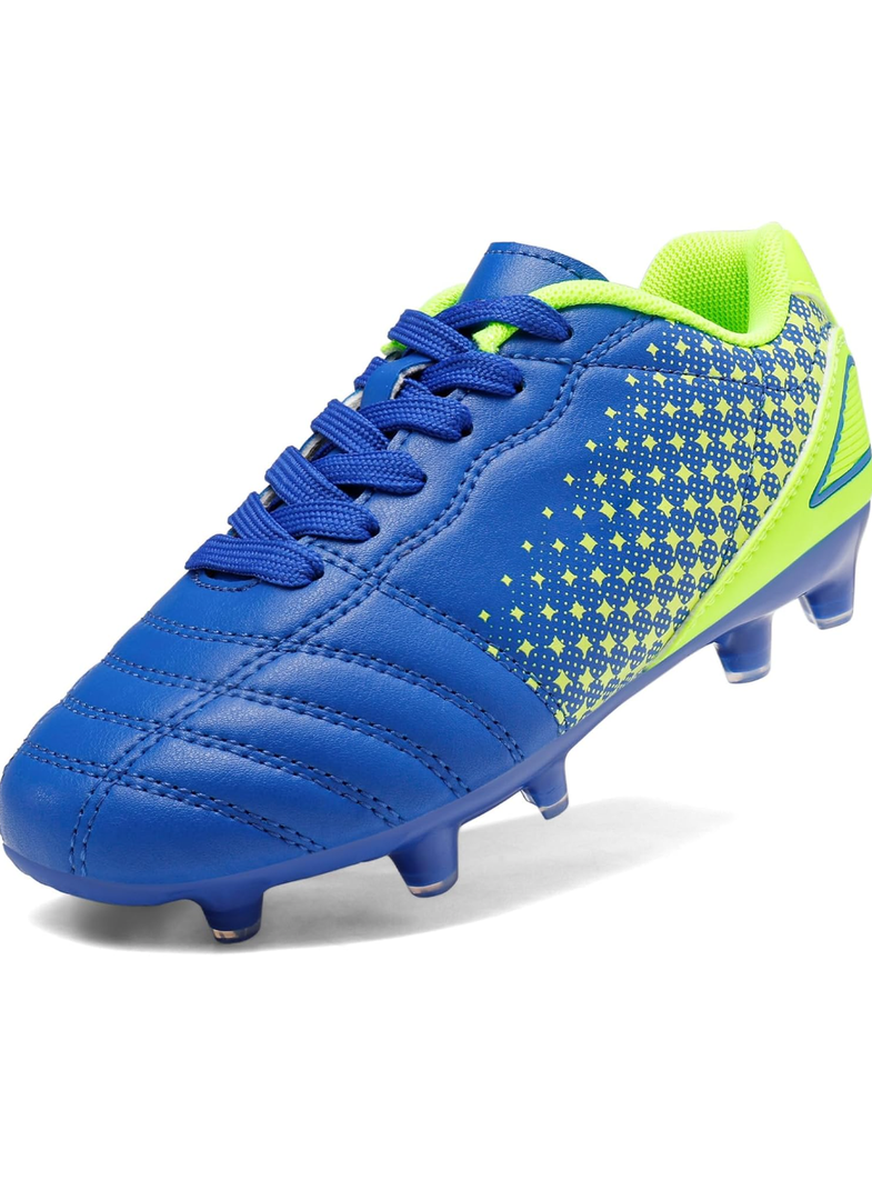 DREAM PAIRS Boys Girls Outdoor Sport Football Shoes Soccer Cleats for Little/Big Kid, Size , 12