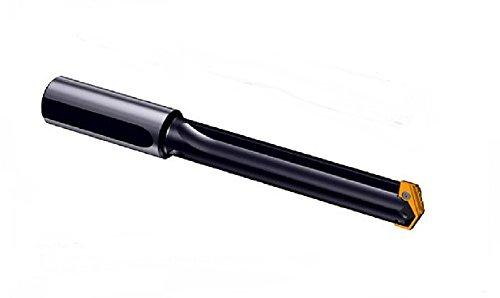 Allied Machine & Engineering 240Z0S-075L Hardened Tool Steel T-A Drill Holder, Straight Flute, 3/4" Diameter Straight Shank, 7/16" to 1/2" Drill Insert Range, Series Z , 2-3/8" Drill Depth, 5-17/32" Overall Length, Standard