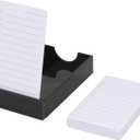 Daily To Do List Planner with Checklist Cards, Acrylic Daily ToDo Cards Stand, Enhanced Productivity Planners Notebook for Tasks Goal Setting Work Office Accessories