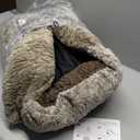 Bedsure Dog Beds for Small Dogs - Rectangle Cat Beds for Indoor Cats, Washable Pet Bed for Puppy and Kitten with Slip-Resistant Bottom, 20 Inches, Camel