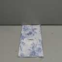 3Pcs Blue Floral Tablecloth, 52 x 87 Inch Vintage Flower Table Cover, Rectangle Floral Table Cover, Blue and White Porcelain Tablecloth for Spring Tea Wedding Shower Birthday Party