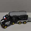 Bennol Toddler 5 in 1 Police Truck Toys for 1 2 3 4 5 Year Old Boys, Police Rescue Vehicles Car Trucks Bus Helicopter for Kids Ages 1-3 3-5, Car Toys for 1 2 3 4 5 Year Old Boys Girls Birthday Gifts