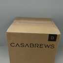 CASABREWS Ultra Espresso Machine with LCD Display, Espresso Maker with Powerful Milk Frother, Customizable Brewing Temperature, Provides Barista-Level Lattes and Cappuccinos, Gift for Men & Women