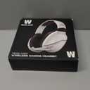 Wireless Gaming Headset with Noise Canceling Microphone for PS5, PC, PS4, 2.4G/Bluetooth Gaming Headphones with USB and Type-c Connector, Wired Mode for Controller Gamecube (White)