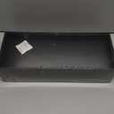 Toilet Tank Tray for Modern Black Bathroom Decor Set of 2 Toilet Tank Topper Paper Storage Decorative Organizer Box Wood Vanity Tray for Counter Decor Dresser Tops 15" x 6" x 2" (Black)