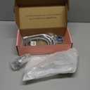 Cobbe 8 Functions Shower Head with handheld, High Pressure Shower Head Set with Hose Adjustable Bracket Rubber Washers (Gold)