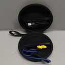 Bluetooth 6.0 Earplug Headphones with 40H Playtime & OSHA Compliant 29dB Noise Reduction Hearing Protection, Rechargeable Wireless Neckband Earbuds w/Mic, IPX6 Waterproof for Construction, Workshop