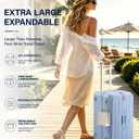Hanke 28 Inch Top Opening Expandable Extra Large Luggage With TSA Lock，114L