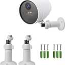 2Pack Adjustable Wall Mount for SimpliSafe Security Camera,360Adjustable Mount Bracket for SimpliSafe Surveillance Cam, Ceiling Camera Mount with 1/4 Male Thread