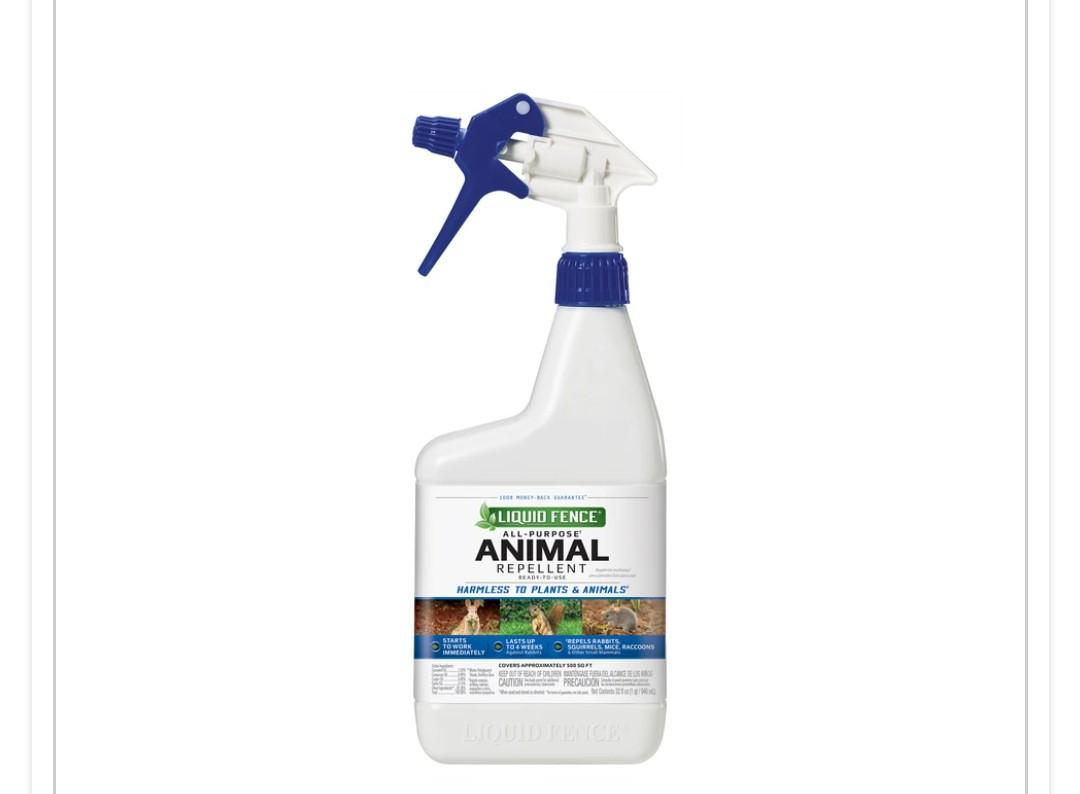 All-purpose Animal Repellent Ready-to-use 32 Ounce Bottle