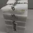 NUTRIUPS 8oz Ice Cream Bowl, 4.5in Small Ceramic Bowls for Dessert, Snack, Rice, Side Dishes, Dip - White, Set of 8