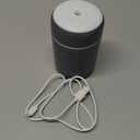 Portable Mini Humidifier, Colorful, Cool Mist, USB Powered. Perfect for Bedroom, Office & Car (300ml, Gray)