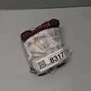 jinchan Floral Kitchen Curtains 24 Inch Linen Tier Curtains Farmhouse Cafe Half Window Drapes Over Sink Light Filtering Blue on Beige for Living Room Laundry Tie Top 2 Panels