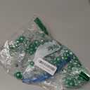 8/14/20mm Floating Pearls for Centerpieces Vases, 150 PCS Floating Pearls for Vase Fillers, Green No Hole Beads for Crafts, Candle Centerpiece, Table Scatters