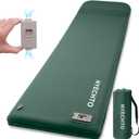 Self Inflating Sleeping Pad with Electric Pump, 3.14" Ultra-Thick Memory Foam Sleeping Mats for Camping,Easy Inflate&Deflate,9.5 R-Value Insulated Camping Mattress Pad with Pillow for Car Travel Tent (Single)