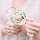 4 x Wedding Gifts for Couples 2025 - The Year We Got Married Ceramic Ornaments, Future Mr and Mrs Gift Ideas 2025, 1st Bridal Shower Ornaments for Bride, Bride to Be, Just Married Presents for Women