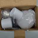 MagixPro Remote Rechargeable Light Bulbs, USB & Socket Charging, 1800mAh Battery, Dimmable LED Bulb for Hardwired & Non-wired Lamps Sconces, Touch + Remote Control, Wall Switch Compatible, 2 Pack (3000-6000k 2pk)