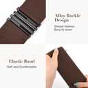TOURZOO Elastic Belt for Women Wide Waist Corset Belt Cinch Belt Vintage Stretchy Waistband for Dresses