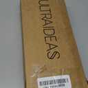 ULTRAIDEAS Men's Moc-Toe Slippers Loafer House Shoes Indoor Outdoor Memory Foam with Breathable&Warm Knit Upper (9, Aegean Blue)