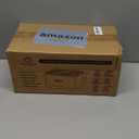 Culinary Couture White Bread Box for Kitchen Countertop with Bamboo Lid - Large BreadBox for Homemade Bread - Storage BreadBox with Cutting Board Lid