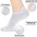 ATBITER Ankle Socks Womens and Men Thin Athletic Running Low Cut No Show Socks With Heel Tab 6-12 Pairs