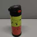 THERMOS FUNTAINER 16 Ounce Stainless Steel Vacuum Insulated Bottle with Wide Spout Lid, Pokemon