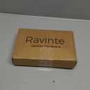 Ravinte 15 Pack 4 inch Hole Center Gold Cabinet Handles Kitchen Cabinet Handles Brushed Brass Cabinet Pulls 6-3/8" Overall Length