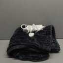 Heated Blanket Electric Throw, Soft Flannel Heating Blanket with 8 Hours Auto Off 10 Fast Heating Levels Machine Washable Sherpa Heated Blanket with Overheating Protection