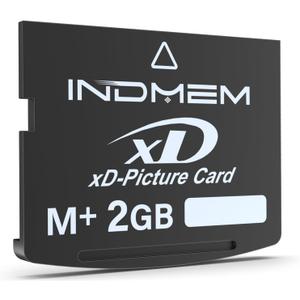 xD-Picture Card 2GB(Type M+) 2GB XD Flash Memory Cards for Olympus Fuji Fujifilm Old Digital Camera, Support Panorama Function,Create 3D Image and Digital Painting