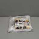 7.2 ft Baby Blue Round Backdrop Cover with Lights Circle Arch Backdrop Cover with Fairy Lights for Baby Shower Boy Birthday Party Wedding Bridal Shower Photography Photo Shoot Background Decorations