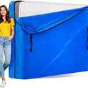 AlexHome Mattress Bag, Heavy Duty Tarp Reusable Storage Bag,Easy Carrier Mattress Moving Cover (Queen Size)