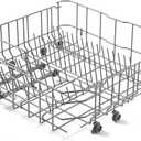 00770545 Dishwasher Lower Rack Replacement Parts for Bosch Ascenta Lower Basket 20.7 x 20.3 Crockery Drawer SHX3AR75UC SHE3ARF5UC/21 SHX84AAF5N 100 Series 24 Dishwasher Bottom Dishrack 1 Pack