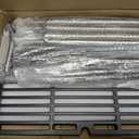 Hiorucet Grill Grate Kits for Charbroil 463268007, 463268008, 463268606, 463268706, 463248108, Cooking Grates, Heat Plate Shields, Burner Tubes and Carryover Tube for Charbroil Grill Replacement Parts